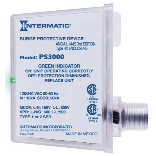 Intermatic PS3000 Surge Protector for Pool Pumps