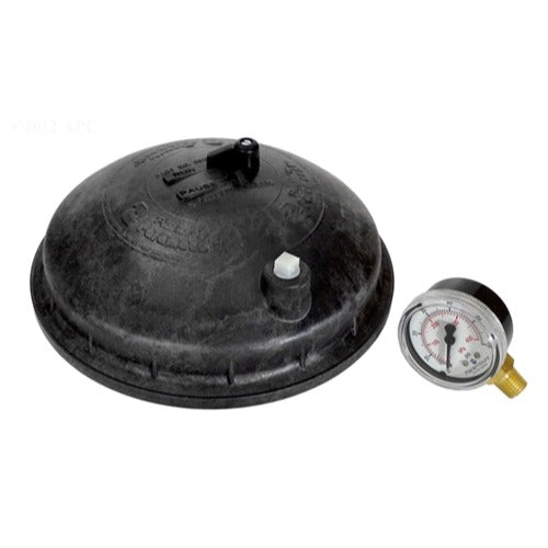 Paramount Water Valve Top with Pressure Gauge